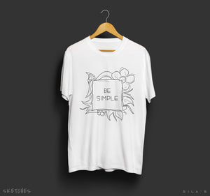 Be Simple Short-Sleeve Unisex T-Shirt - Sila's apparel