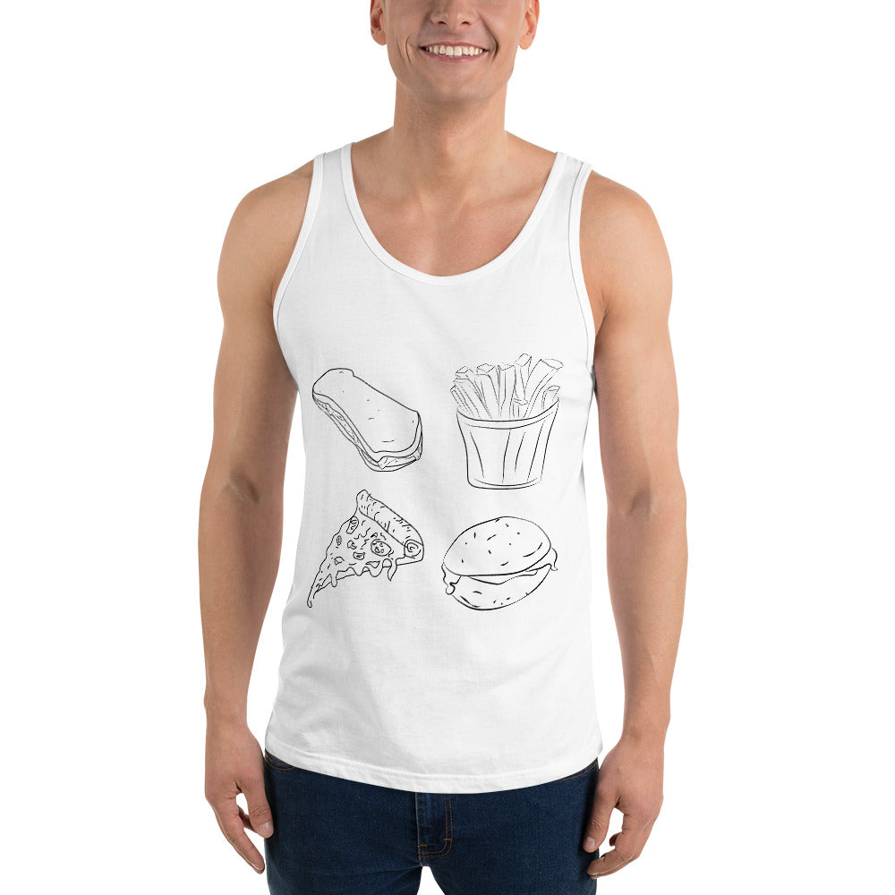 Greedy Unisex Tank Top 2