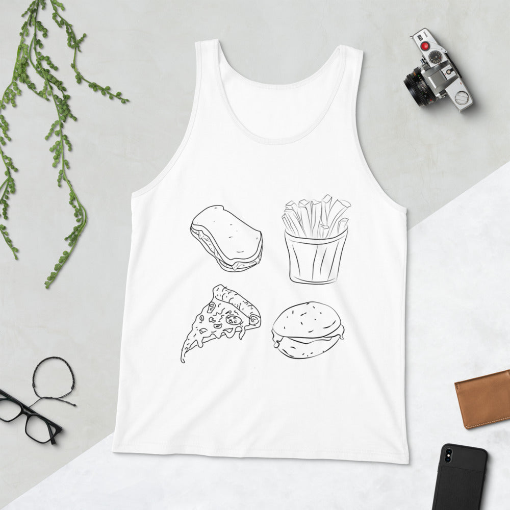 Greedy Unisex Tank Top 2