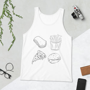 Greedy Unisex Tank Top 2