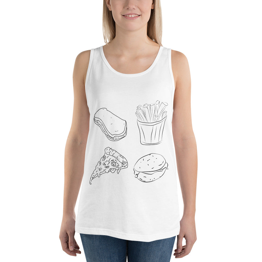 Greedy Unisex Tank Top 2