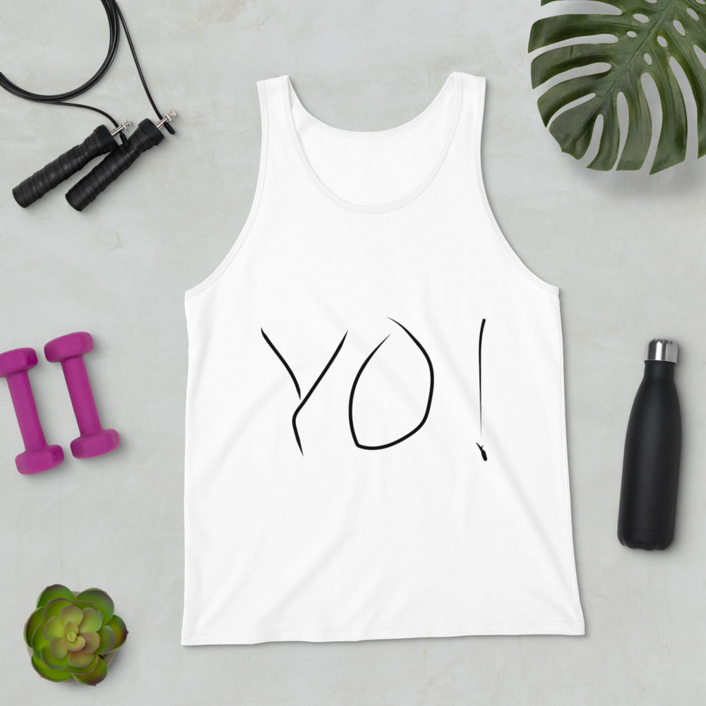 YO Unisex Tank Top